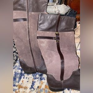 Worn maybe once or twice been sitting in my closet so def out of shape